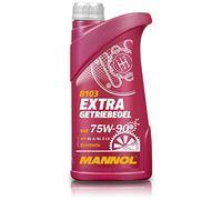 8L Originale MANNOL Extra Olio per Ingranaggi 75W-90 Api Gl 4 / Gl 5 Ls