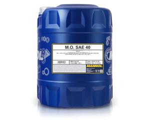 MANNOL 3104 M.O. Olio motore SAE 40 minerale per motori diesel 20L | Olio monocomando per motori diesel ad alto carico API CH-4, MIL L 2104 C, per Volvo e Caterpillar, basso consumo di olio