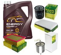 MANNOL 5 L 5W-30 Combi LL+MANN-FILTER Per Mazda Tribute EP 2.3 AWD