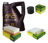 MANNOL 5L Estremo 5W-40 Olio Motore + MANN-FILTER Per Renault Clio III BR0/1 1.5