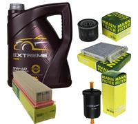 Mannol 5L Estremo 5W-40 olio motore + Mann per Renault Clio III BR0/1 1.2