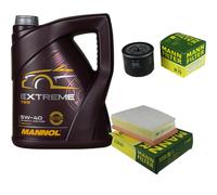 Mannol 5L Estremo 5W-40 olio motore + Mann per Renault Kangoo È Bop KW0 /