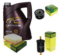 Mannol 5L Estremo 5W-40 olio motore + Mann per Renault Kangoo/Grand Kangoo