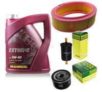 Mannol 5L Estremo 5W-40 olio motore + Mann per Renault Megane I BA0 1 1.4 E