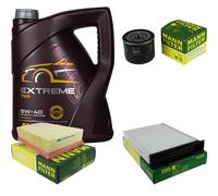 MANNOL 5L Estremo 5W-40 olio motore + Mann per Renault Megane II LM0/1_ 1.5