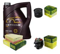 MANNOL 5L Estremo 5W-40 olio motore + Mann per Renault Scénic II JM0/1_ 1.5
