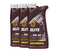 Cambio olio Set 7L MANNOL Elite 5W-40 Olio motore + SCT Filtro KIT 10198149