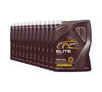 MANNOL 5W-40 ELITE Olio Motore ACEA A3/B4, MB229.5, 60 Litri 12x5