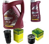 MANNOL 6L Energy Premium +MANN-FILTER Per Toyota Corolla Compact _E11_ 2.0 -4D