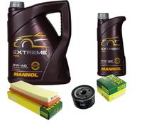 MANNOL 6L Estremo 5W-40 olio motore + Mann per Renault Megane Scenic 1.9 Dti