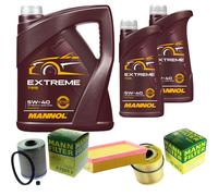 Mannol 7 L Estremo 5W-40 olio motore + + Mann per Renault Avantime DE0_2.2