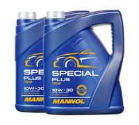 Mannol 7512 Special Plus SAE 10W-30 Olio Motore, VW 50500, 50101, 2x5 Litro,