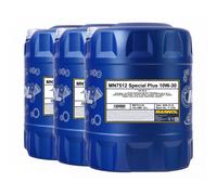 MANNOL 7512 SPECIALE PLUS SAE 10W-30 Olio motore, VW 50500, 50101, 3x20 Litro