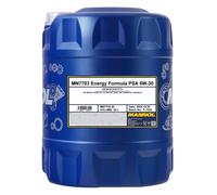 Mannol 7703 Energia Formula PSA SAE 5W-30 Olio Motore PSA B71 2290, 20 Liter