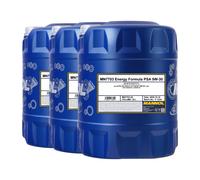 MANNOL 7703 Energy Formula PSA SAE 5W-30 Olio Motore PSA B71 2290, 3x20 Litri