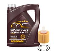MANNOL 7707 Formula FR 5W 30 Olio Motore 5 Litri + Olfilter SH 4051 P