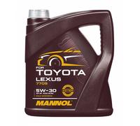 MANNOL 7709 Per TOYOTA LEXUS SAE 5W-30 Olio Motore, API SP, ACEA A5/B5, 4 Litri