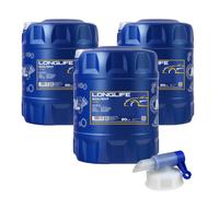 MANNOL 7715 Longlife 20L Olio Motore 5W-30 API SN ACEA C3 504/507