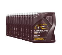 Mannol 7715 SAE 5W-30 Longlife Olio VW 504.00/507.00, MB 229.51,12x5 Litro