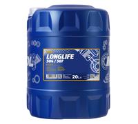 4x 20 L mannol olio motore 5W-30 Longlife 7715 Api Sn Acea C3 MB 229.51 504 507