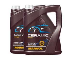 Mannol 7720 Ceramica SAE 5W-30 Olio Motore Acea C3, VW 50501, BMW LL-04, 2x5 Lt.