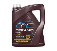 Olio Motore Mannol 10W-40 Ceramica Pro 5 Litro per Peugeot Renault Toyota VW