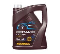 MANNOL 7727 CERAMIC ULTRA SAE 5W-40 Olio Motore MB 228.5, BMW LL-01, 2x5 Litri