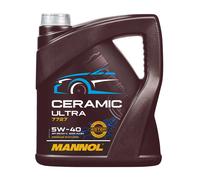 MANNOL 7727 Ceramic Ultra SAE 5W-40 Olio Motore, MB 229.5 229.3, 4 L