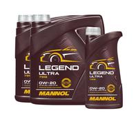 MANNOL 7918 Legend Ultra SAE 0W20, API SP RC, 2x4+1 Litro