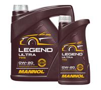 Mannol 7918 Legend Ultra SAE 0W20, Api Sp RC, 4 Litro