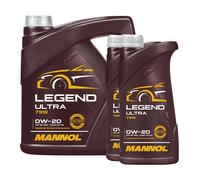 MANNOL 7918 Legend Ultra SAE 0W20, API SP RC, 4+2x1 Litro