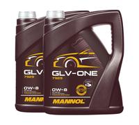 MANNOL 7929 GLV-ONE 0W-8 Olio Motore, 2x5 Liter