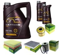 Mannol 7L Estremo 5W-40 olio motore + Mann per Renault Laguna II BG0/1_ 2.2 DCI