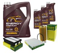 MANNOL 8 L Energy Premium 5W-30 + MANN-FILTER Per Hyundai IX35 LM 2.0 CRDi 4WD