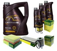 Mannol 8 L Estremo 5W-40 olio motore + Mann per Renault Espace IV JK0/1_ 3.0