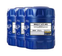 MANNOL 8217 ATF-WS Olio Per Cambio Automatico, 3x20 Litri