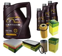 Mannol 8L Estremo 5W-40 olio motore + Mann per Renault Trafic II Bus 2.0 90