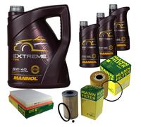 MANNOL 8L Estremo olio motore + Mann per Nissan Interstar Scatola X70 DCI 140