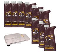 MANNOL 9 L Olio ATF AG60 + Filtro Cambio Automatico Mercedes Sprinter 35-T