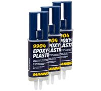 Mannol 9904 2K Epoxy-Plastik Adesivo 3x 30g Epossidico Adesivo Bicomponente