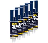 Mannol 9904 2K Epoxy-Plastik Adesivo 5x 30g Epossidico Adesivo Bicomponente