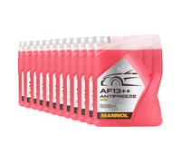 MANNOL AF13++ -40°C Antigelo Radiatore Pronto All'Uso, 12x5 Litri