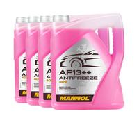 MANNOL AF13++ -40°C Antigelo Radiatore Pronto All'Uso TL-774 G/J, 4x5 Litri