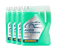 MANNOL Antifreeze AG13 Hightec Refrigerante Antigelo Pronto, 4x5 L