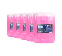 Mannol Antigelo AF12 + Antigelo Miscela Pronta Rosso -40 °C, 5x20 Litro