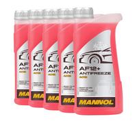 MANNOL Antigelo AF12+ Longlife Antigelo Pronto, 5x1 Litro