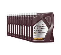Mannol Antigelo AF12 + Longlife Concentrato Antigelo Radiatore, 12x5 Litro