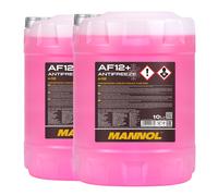 MANNOL Antigelo AF12+ Longlife Concentrato G12 G30, 2x10 Litri