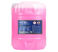 Mannol Antigelo AF12 + Protezione Anti Gelo 20 Litro Miscela Pronta Rosso 40°C)