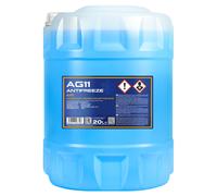 20 (1x20) Litro Mannol Antigelo AG11 Antigelo Concentrato Blu